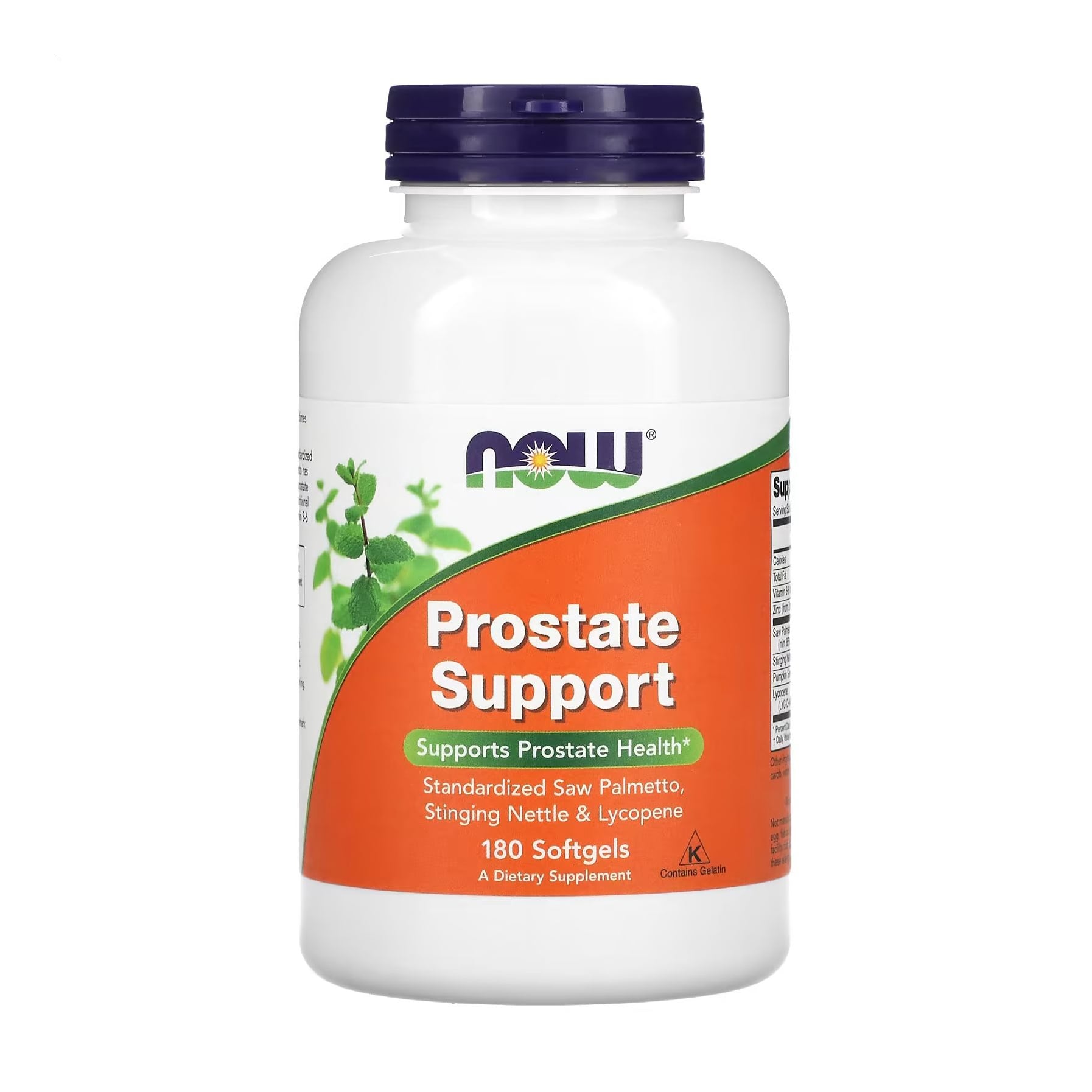 Підтримка простати NOW foods Prostate Support, 180 гелевих капсул
